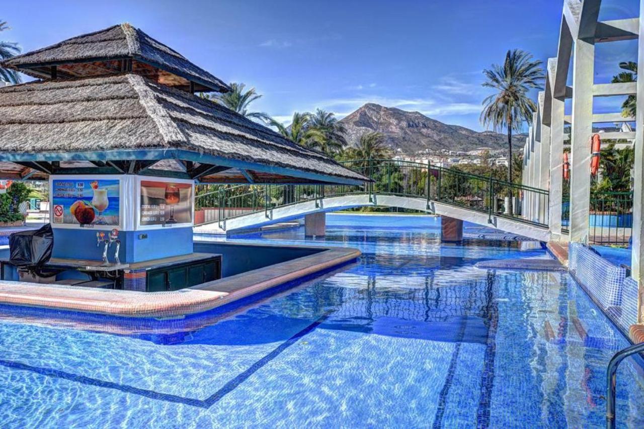 "Vive Benal Beach" Estudio Gran Terraza Y Parque Acuatico 1319 ベナルマデナ エクステリア 写真