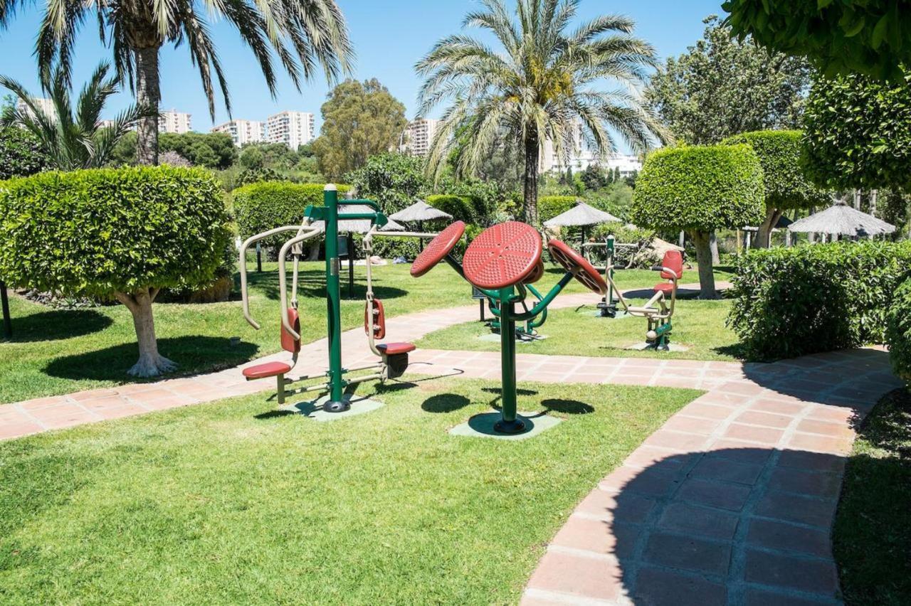 "Vive Benal Beach" Estudio Gran Terraza Y Parque Acuatico 1319 ベナルマデナ エクステリア 写真