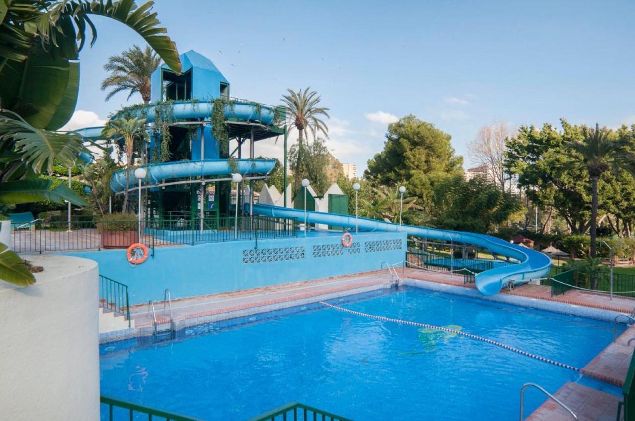 "Vive Benal Beach" Estudio Gran Terraza Y Parque Acuatico 1319 ベナルマデナ エクステリア 写真