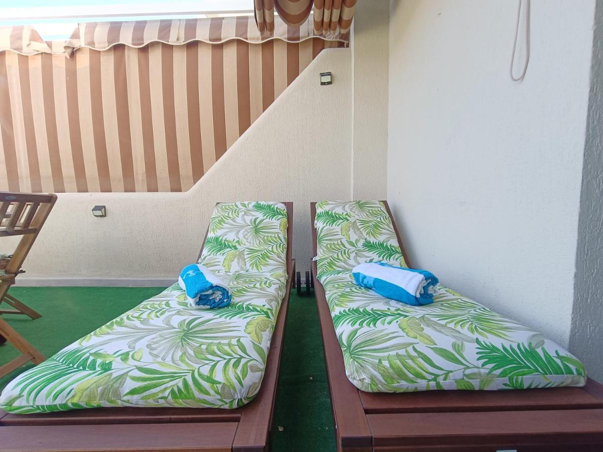 "Vive Benal Beach" Estudio Gran Terraza Y Parque Acuatico 1319 ベナルマデナ エクステリア 写真