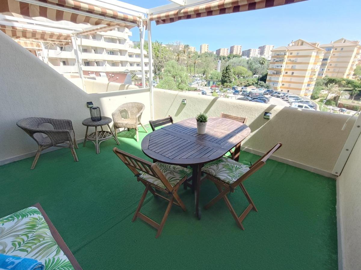 "Vive Benal Beach" Estudio Gran Terraza Y Parque Acuatico 1319 ベナルマデナ エクステリア 写真