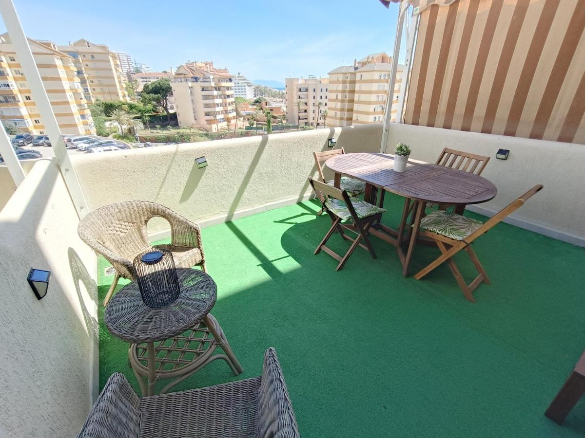 "Vive Benal Beach" Estudio Gran Terraza Y Parque Acuatico 1319 ベナルマデナ エクステリア 写真